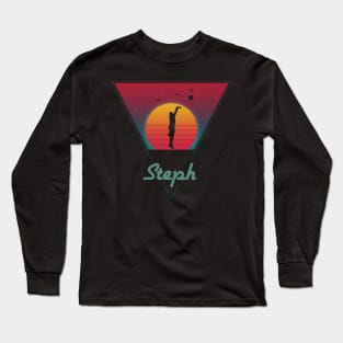 Retro Steph Long Sleeve T-Shirt